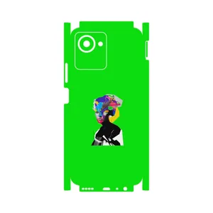 MAHOOT Collage of Women Portrait 3-FullSkin Cover Sticker for Realme C30s