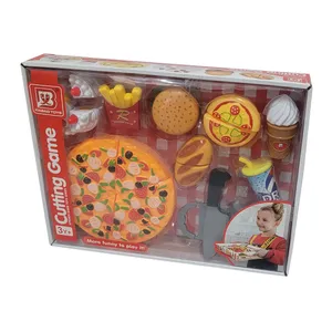 ست اسباب بازی فست فود مدل پیتزا کد 3532