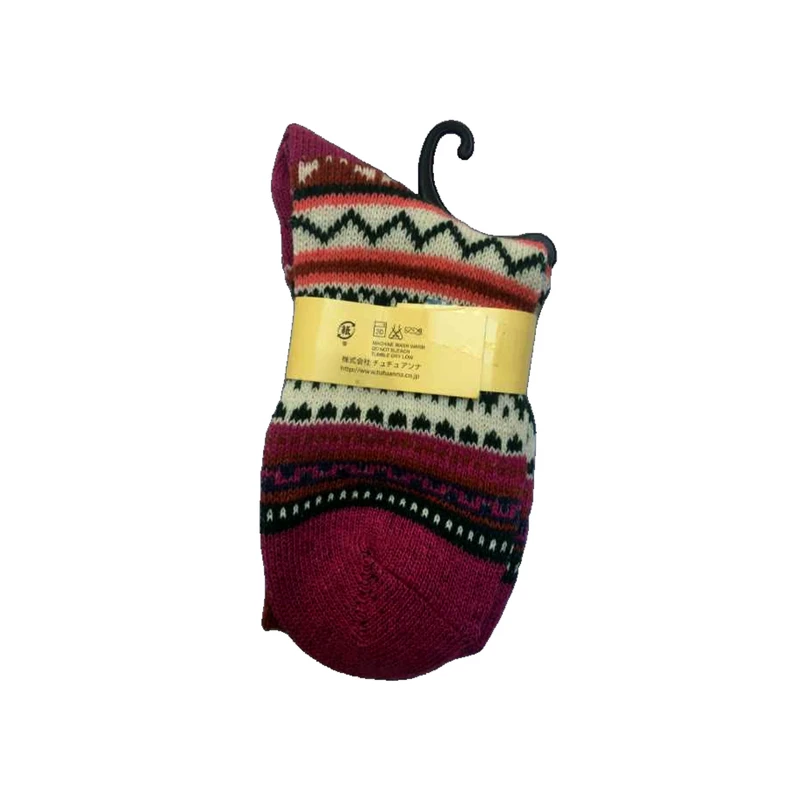 جوراب ساق بلند زنانه مدل بافت زمستونی کد 02