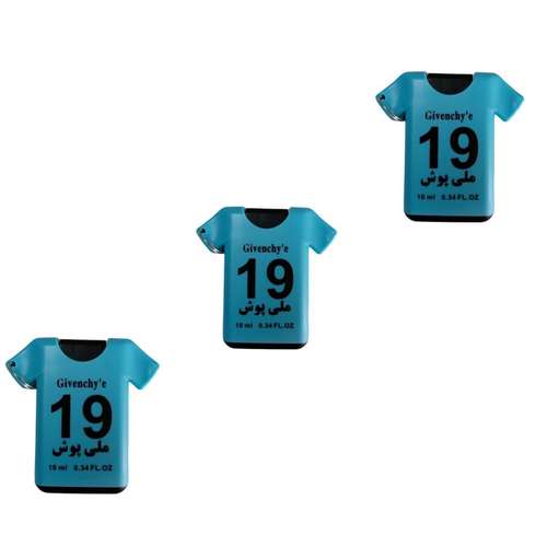 عطر جیبی آنیل سری جام جهانی مدل جیوانچی حجم 10 میلی لیتر مجموعه 3 عددی