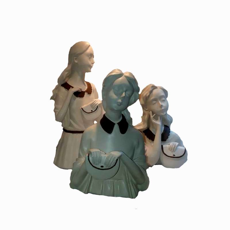 مجسمه مدل دختر مجموعه سه عددی