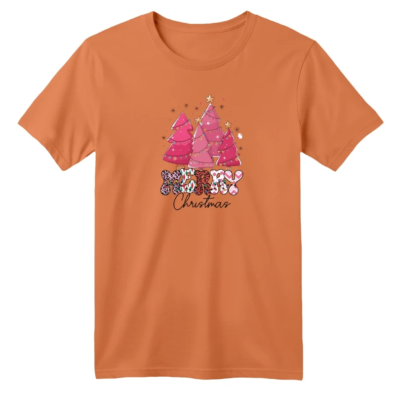 تی شرت آستین کوتاه بچگانه مدل کریسمسی کد 011