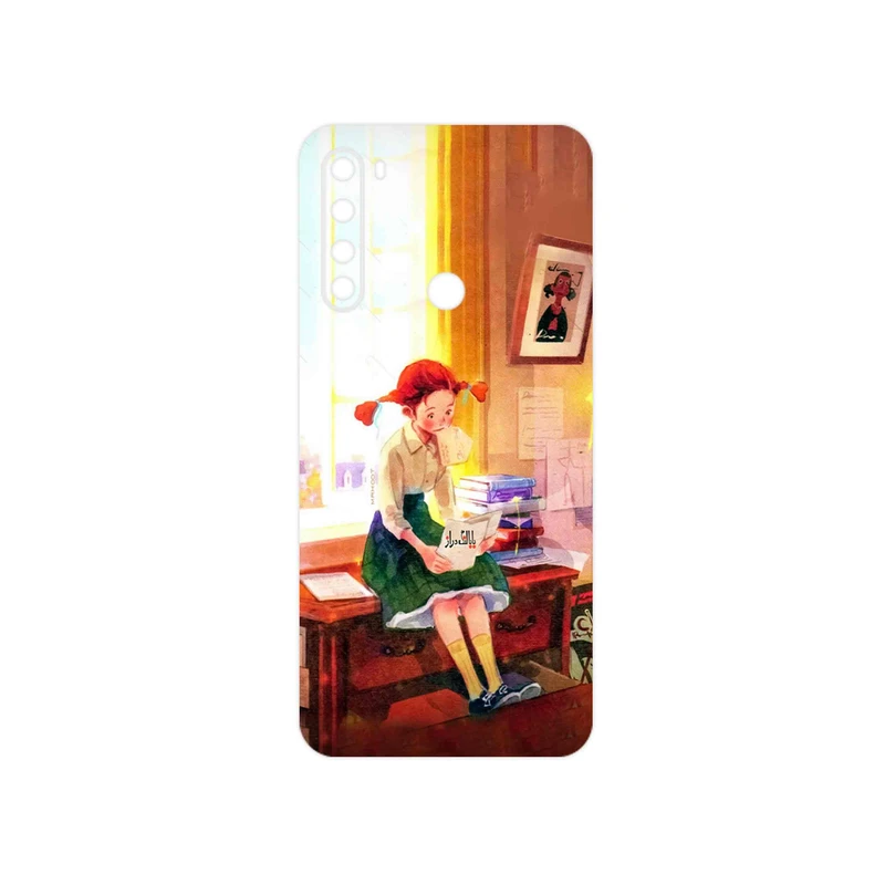 برچسب پوششی ماهوت مدل Watashi No Ashinaga Ojisan مناسب برای گوشی موبایل شیائومی Redmi Note 8 2021