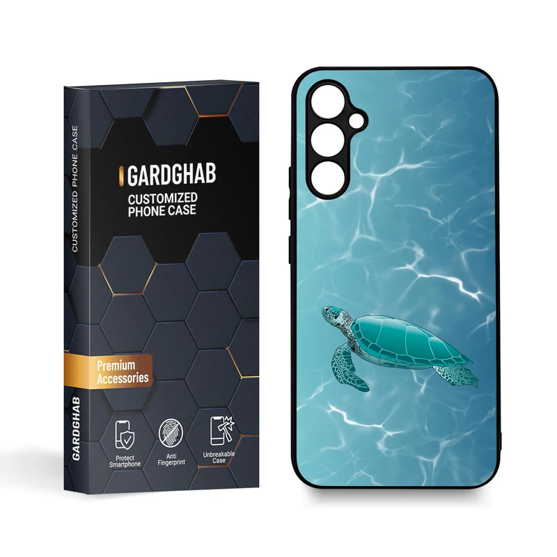 کاور گارد قاب مدل دورژله ای طبیعت مناسب برای گوشی موبایل سامسونگ Galaxy A34