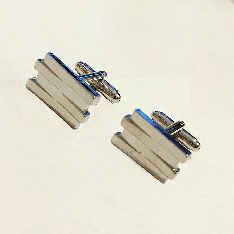 دکمه سردست مردانه مدل هاروارد Zigzag کد 7377