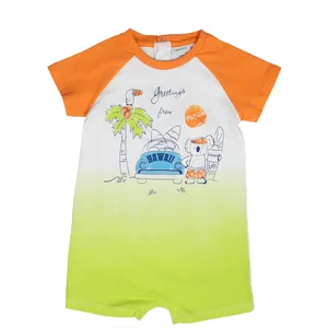 بادی آستین کوتاه نوزادی فاگوتینو مدل ORNG-0001