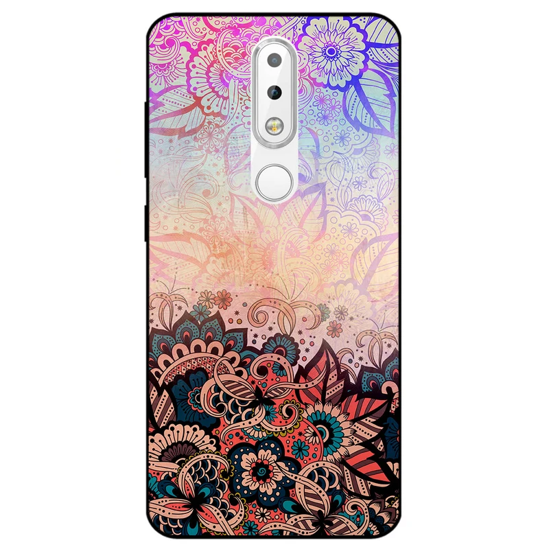 کاور مگافون طرح بته جقه مدل 7727 مناسب برای گوشی موبایل نوکیا 6.1 Plus / X6     