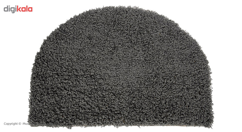 پادری فرش مریم مدل پرزبلند نیم دایره سایز 70x50 سانتی متر