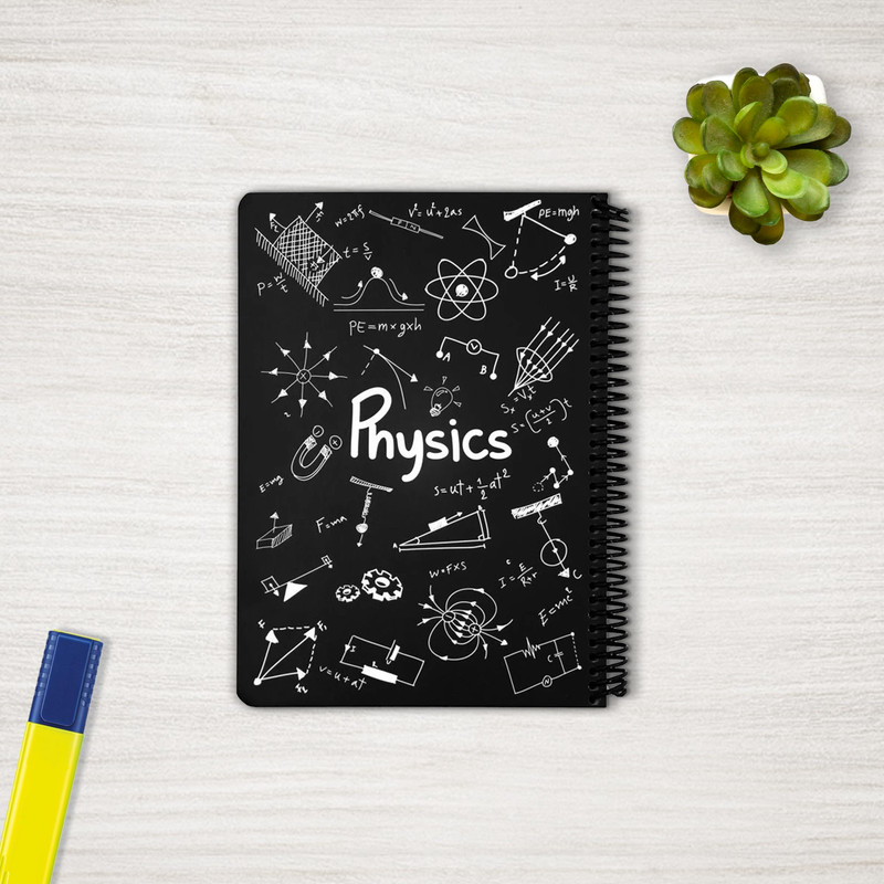 دفتر 100 برگ دات نوت طرح فیزیک مدل فرمول