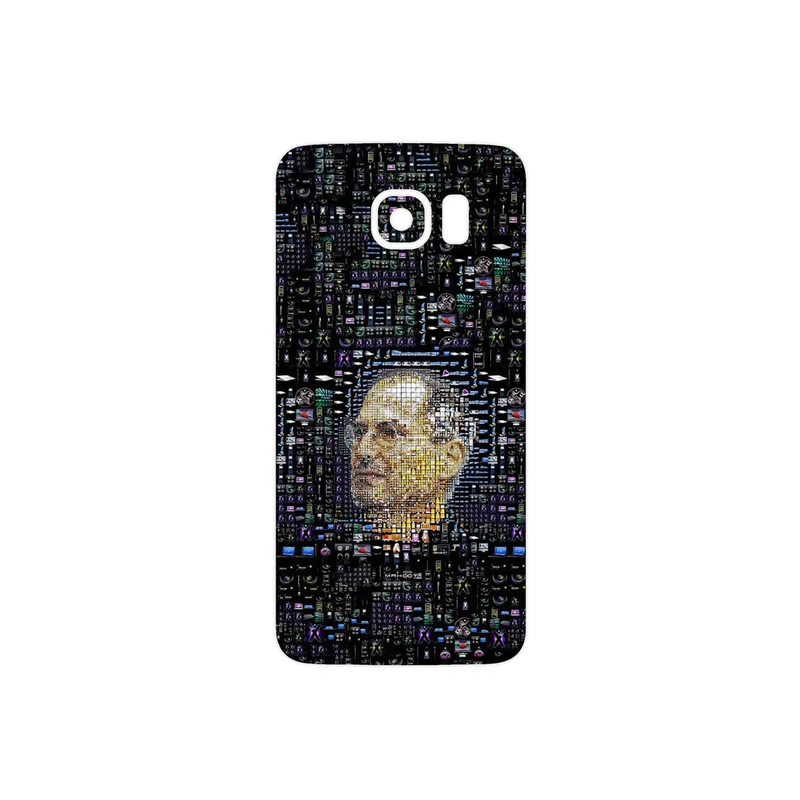 برچسب پوششی ماهوت مدل Collage of Steve Jobs 2 مناسب برای گوشی موبایل سامسونگ Galaxy S6