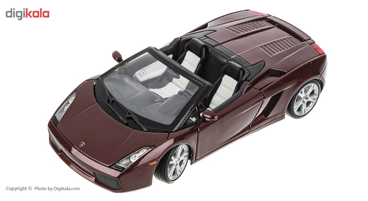 ماشین بازی مایستو مدل Lamborghini Gallardo Spyder