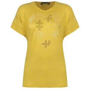 تی شرت آستین کوتاه زنانه مدل 3790