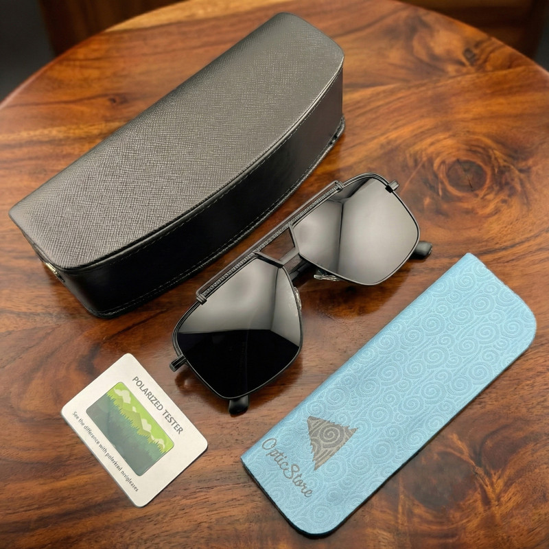 عینک آفتابی خلبانی (Aviator) مردانه  4