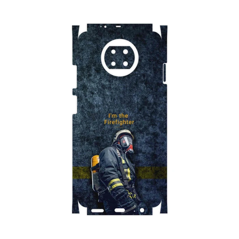 برچسب پوششی ماهوت مدل Firefighter-FullSkin مناسب برای گوشی موبایل شیائومی Redmi Note 9T