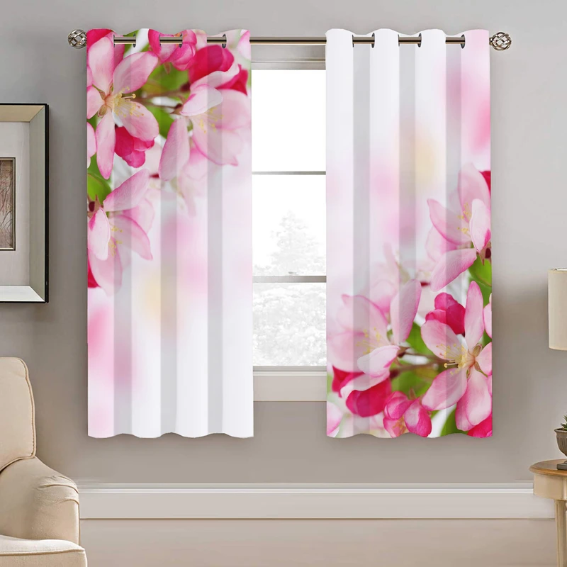 پرده نیروانا طرح گل مدل مخمل کد 4999 سایز 140×200 سانتی متر