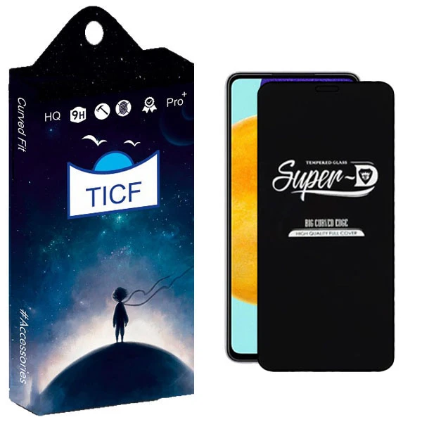 محافظ صفحه نمایش  تی آی سی اف مدل  carbon Super D مناسب برای گوشی موبایل اپل IPHONE 12MINI