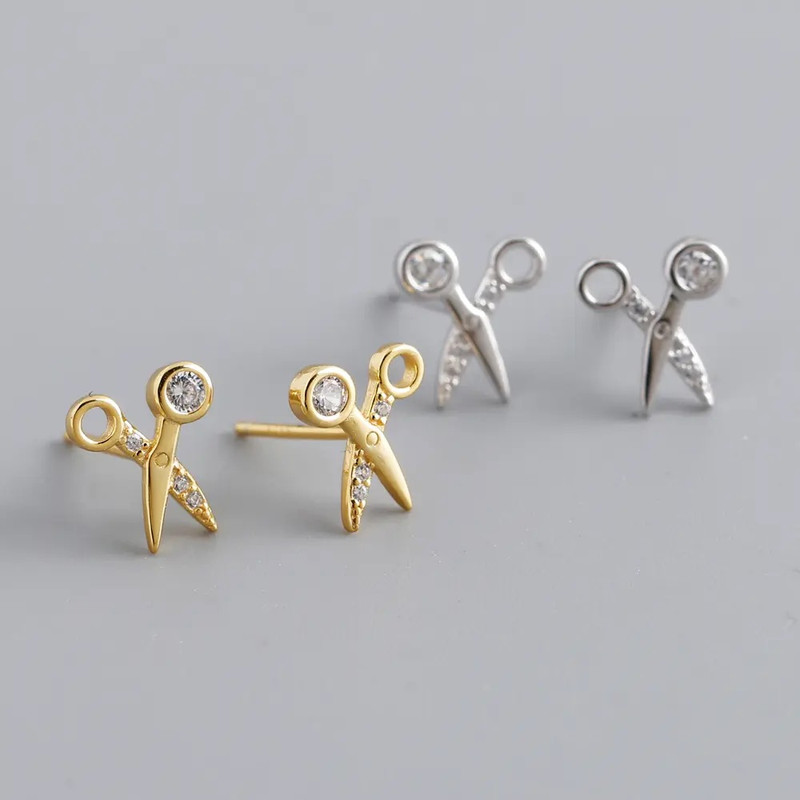 گوشواره دخترانه مدل scissors