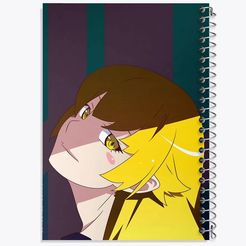 دفتر نت موسیقی 50 برگ خندالو مدل شینوبو اوشینو انیمه مونوگاتاری کد 16189