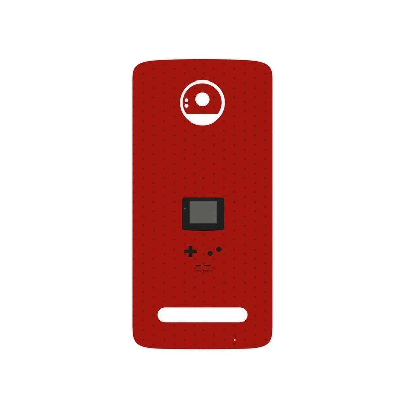 برچسب پوششی ماهوت مدل Minimal GameBoy Icon مناسب برای گوشی موبایل موتورولا Moto Z2 Play