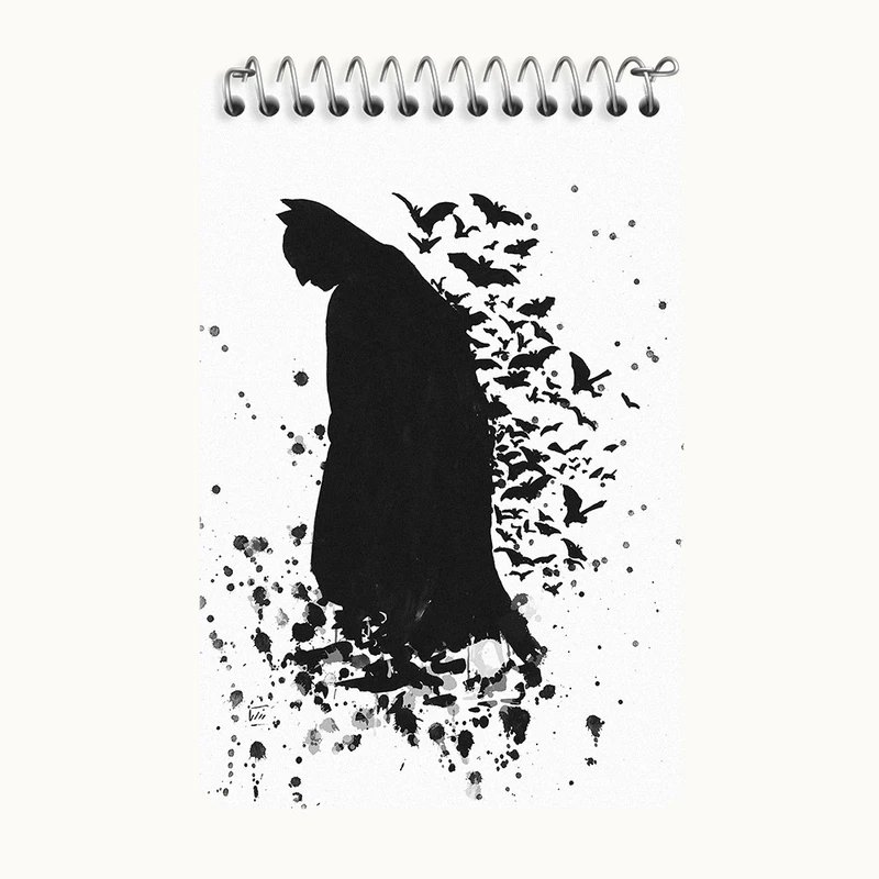 دفتر یادداشت 50 برگ خندالو طرح بتمن (Batman) کد F11336
