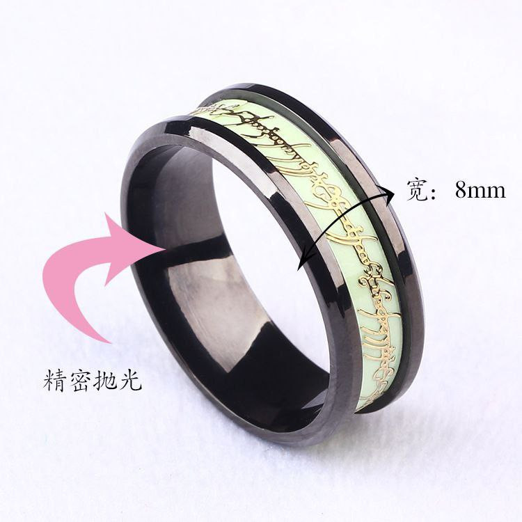 انگشتر مدل no044 طرح ارباب حلقه ها