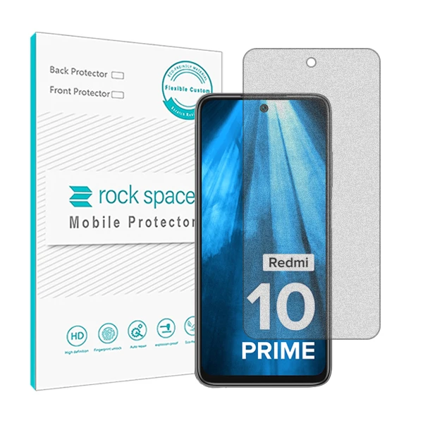 محافظ صفحه نمایش مات راک اسپیس مدل HyMTT مناسب برای گوشی موبایل شیائومی Redmi 10 Prime 2022