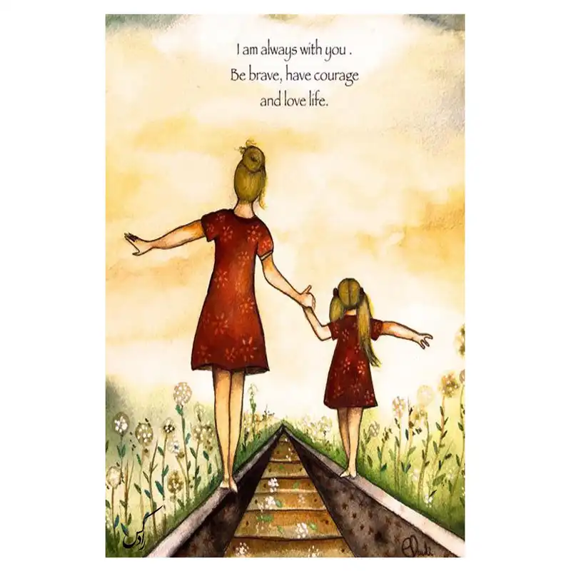 کارت پستال رادکس طرح تبریک روز مادر مدل NE133