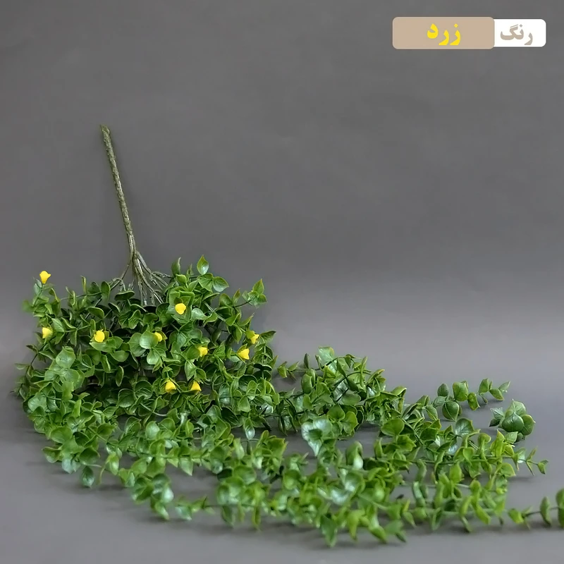 عکس شماره 3 : گل مصنوعی مدل شمشاد آویز گل دار