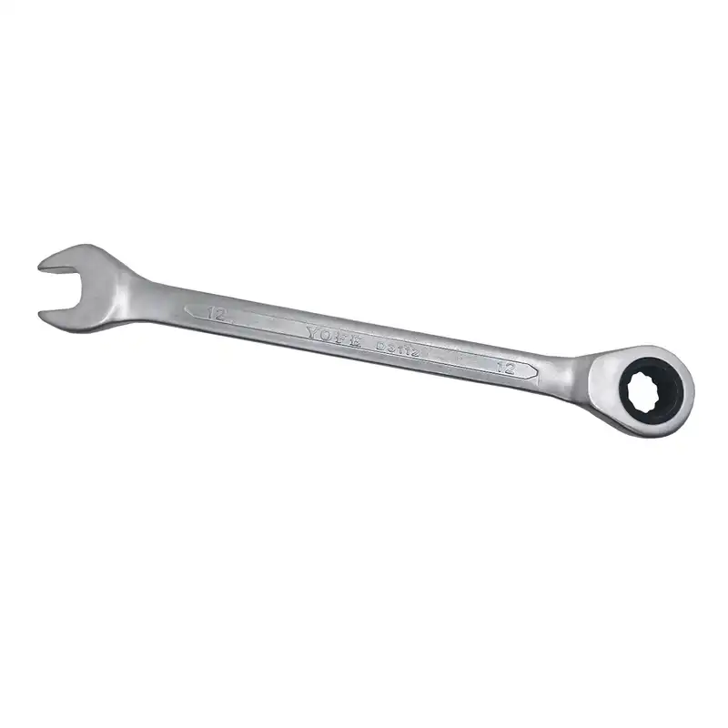 آچار جغجغه ای یکسر تخت و یکسر رینگی یوفی کد JVRT0012 سایز 12 میلیمتر