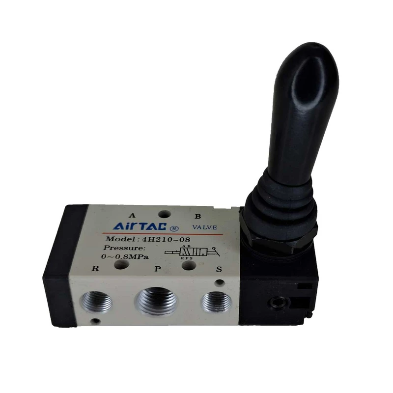 شیر دستی پنوماتیک ایرتک مدل 4H210-08 5.2-1-4 شیر دستی پنوماتیک ایرتک مدل 4H210-08 5.2-1-4