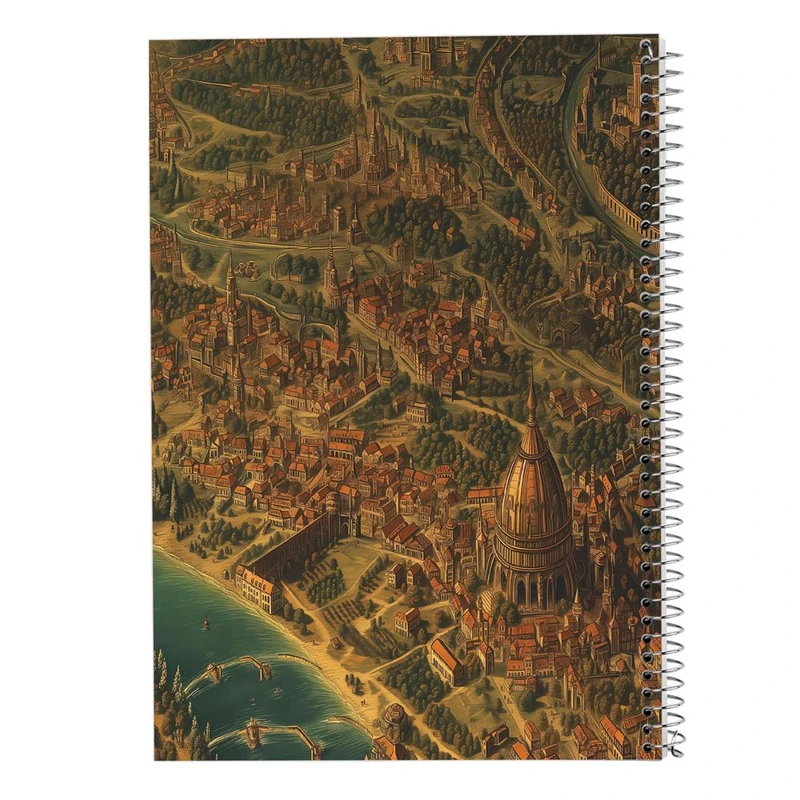 دفتر لیست خرید 50 برگ مدوپد مدل نقشه کد DF15520