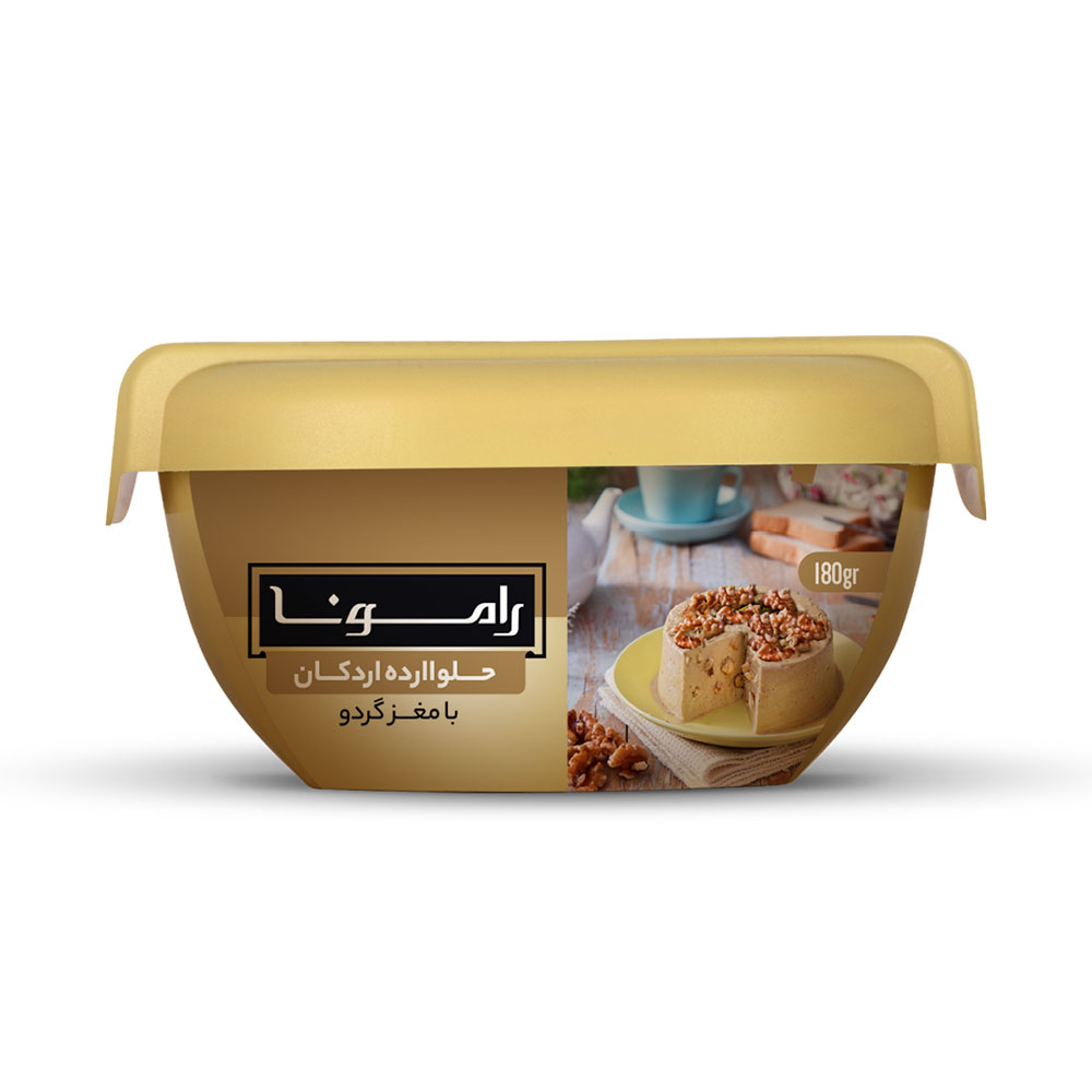 حلوا ارده با مغز گردو رامونا  - 180 گرم