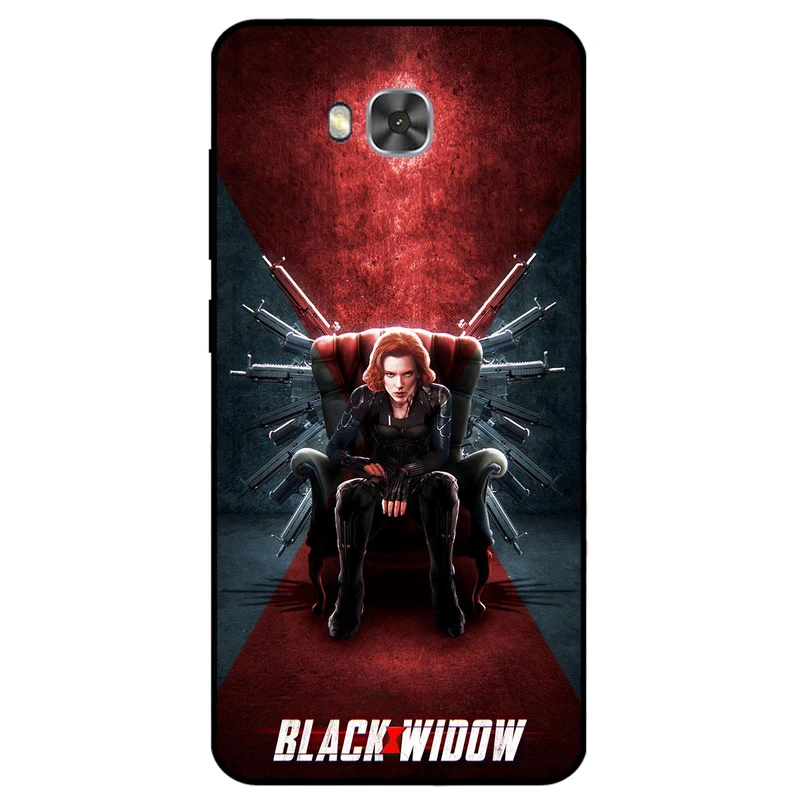 کاور مگافون طرح بیوه سیاه مدل 5423 مناسب برای گوشی موبایل ایسوس Zenfone 4 Selfie Pro / ZD552KL