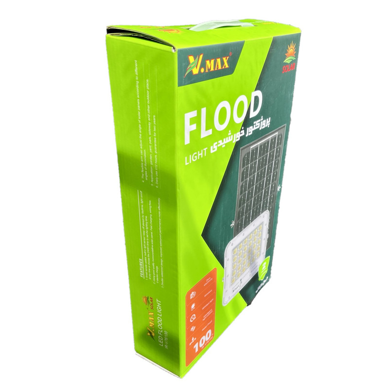 پروژکتور خورشیدی ویمکس کد V-76100 ظرفیت 100 وات