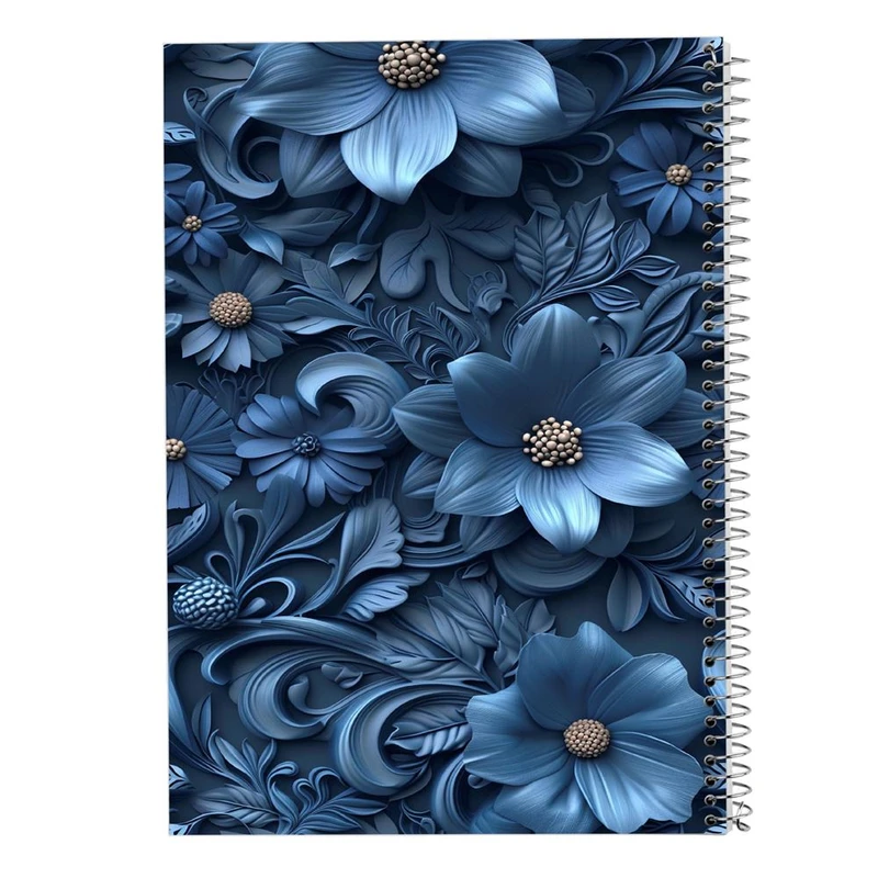 دفتر ژورنال نویسی 50 برگ مدوپد مدل نقطه ای طرح گل کد DF15916