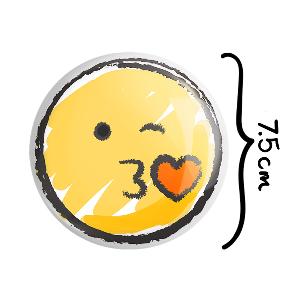 آینه جیبی خندالو مدل ایموجی Emoji  کد 3054