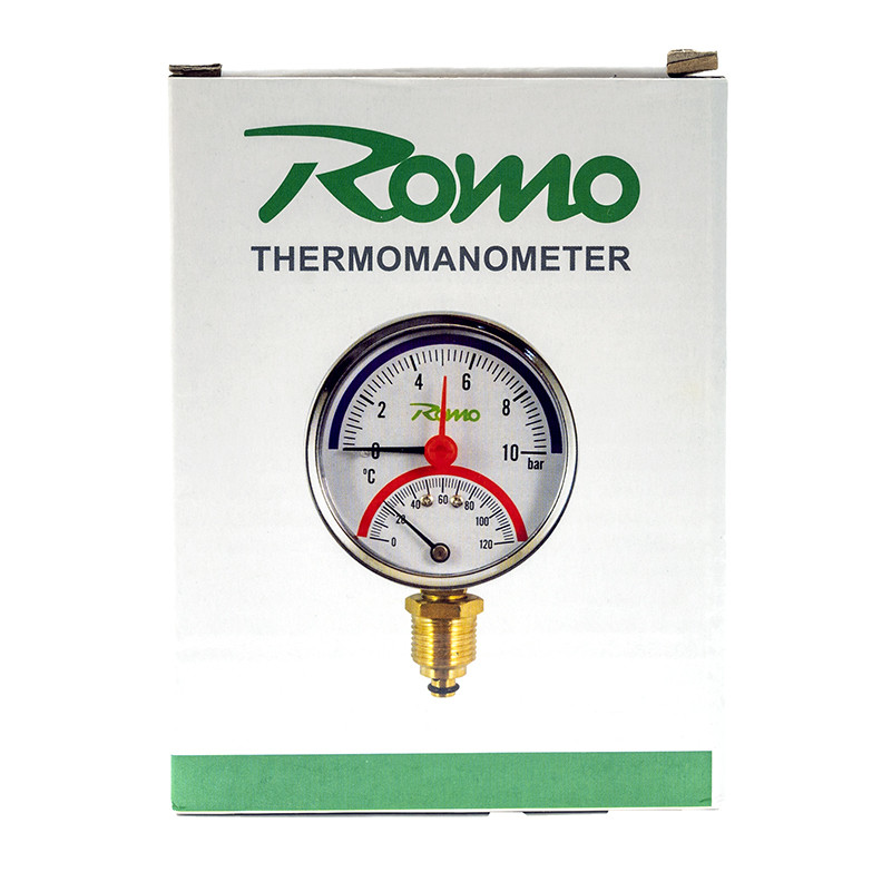 گیج فشار و دما رومو مدل عقربه ای گیج فشار و دما رومو مدل عقربه ای