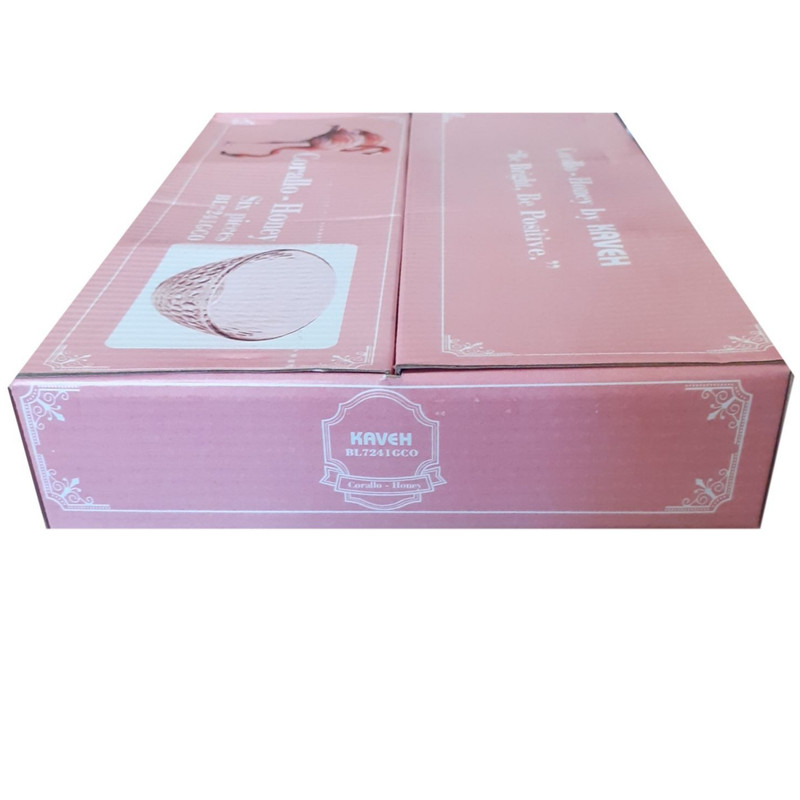 پیاله بلور کاوه مدل Venizei بسته 6 عددی