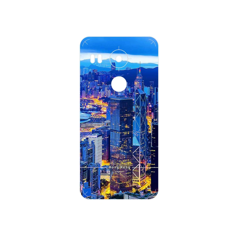 برچسب پوششی ماهوت مدل Hong Kong City مناسب برای گوشی موبایل گوگل Nexus 5X