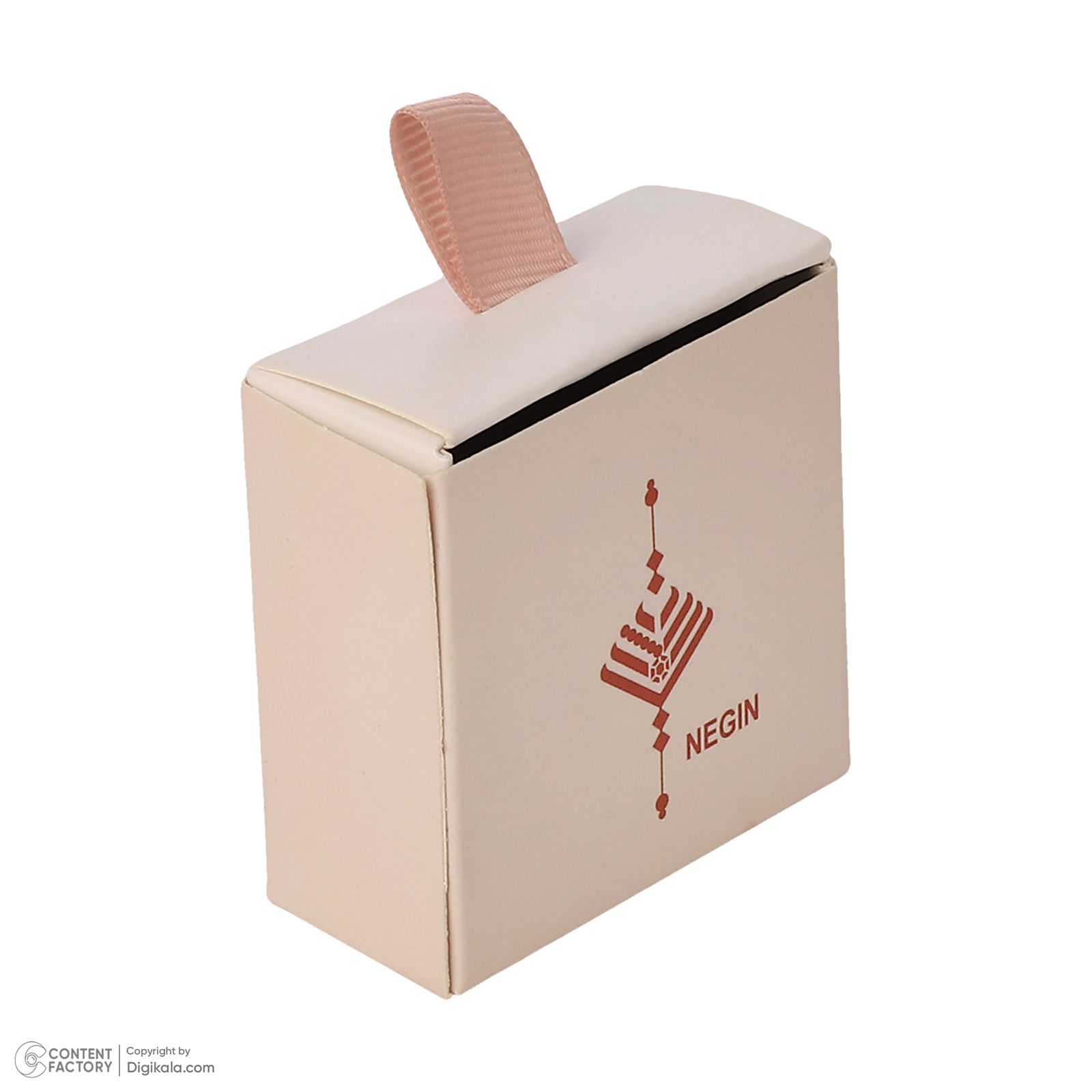 آویز گردنبند طلا 18 عیار زنانه نگین طرح گل -  - 6