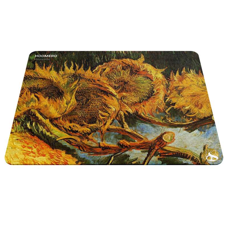 ماوس پد هومرو مدل A4947 طرح نقاشی ونگوگ