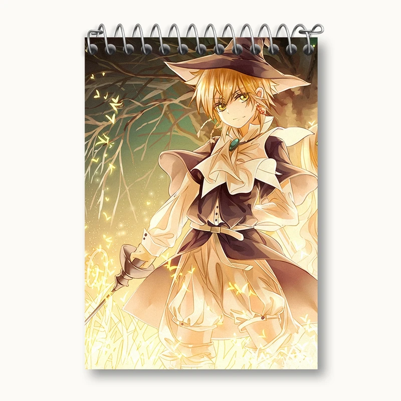 دفتر یادداشت 50 برگ خندالو مدل انیمه ماگی هزارتوی سحر و جادو کد 36037