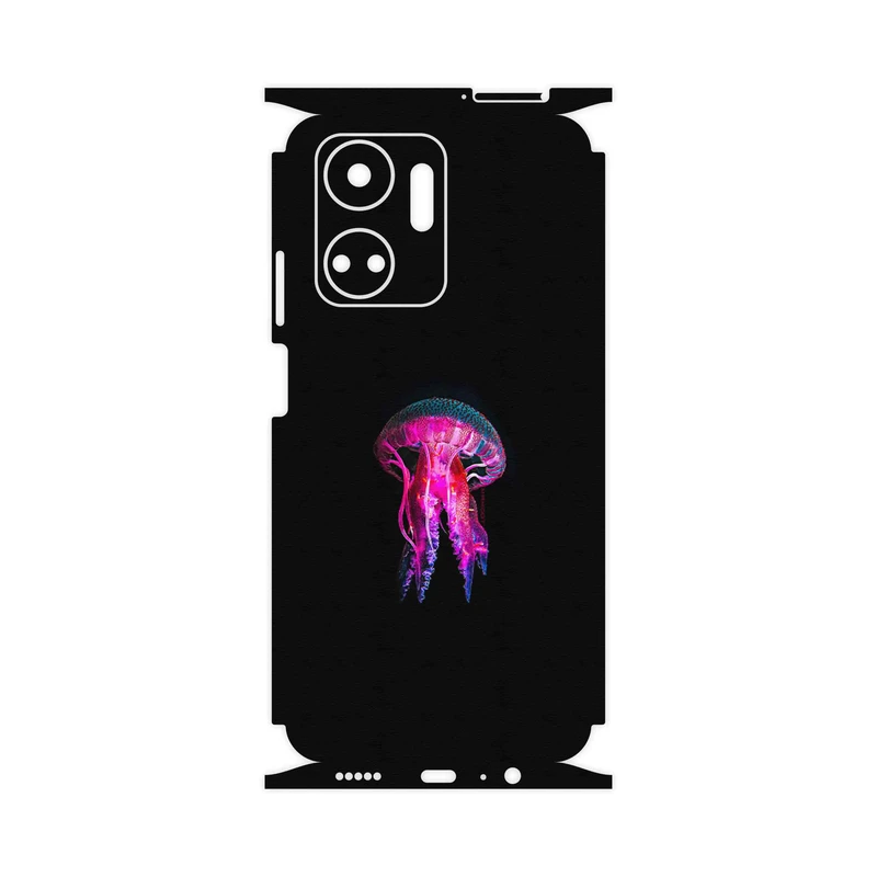 برچسب پوششی ماهوت مدل jellyfish-FullSkin مناسب برای گوشی موبایل آنر X7a