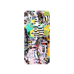 MAHOOT Collage of Teared Paper Cover Sticker for Motorola Moto G8 Power Lite