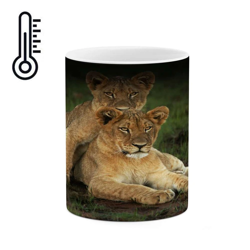 ماگ حرارتی کاکتی مدل شیر کد mgh14275