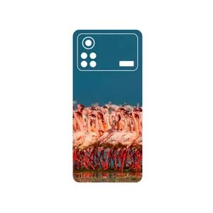 MAHOOT Flamingo Cover Sticker for Xiaomi Poco X4 Pro 5G
