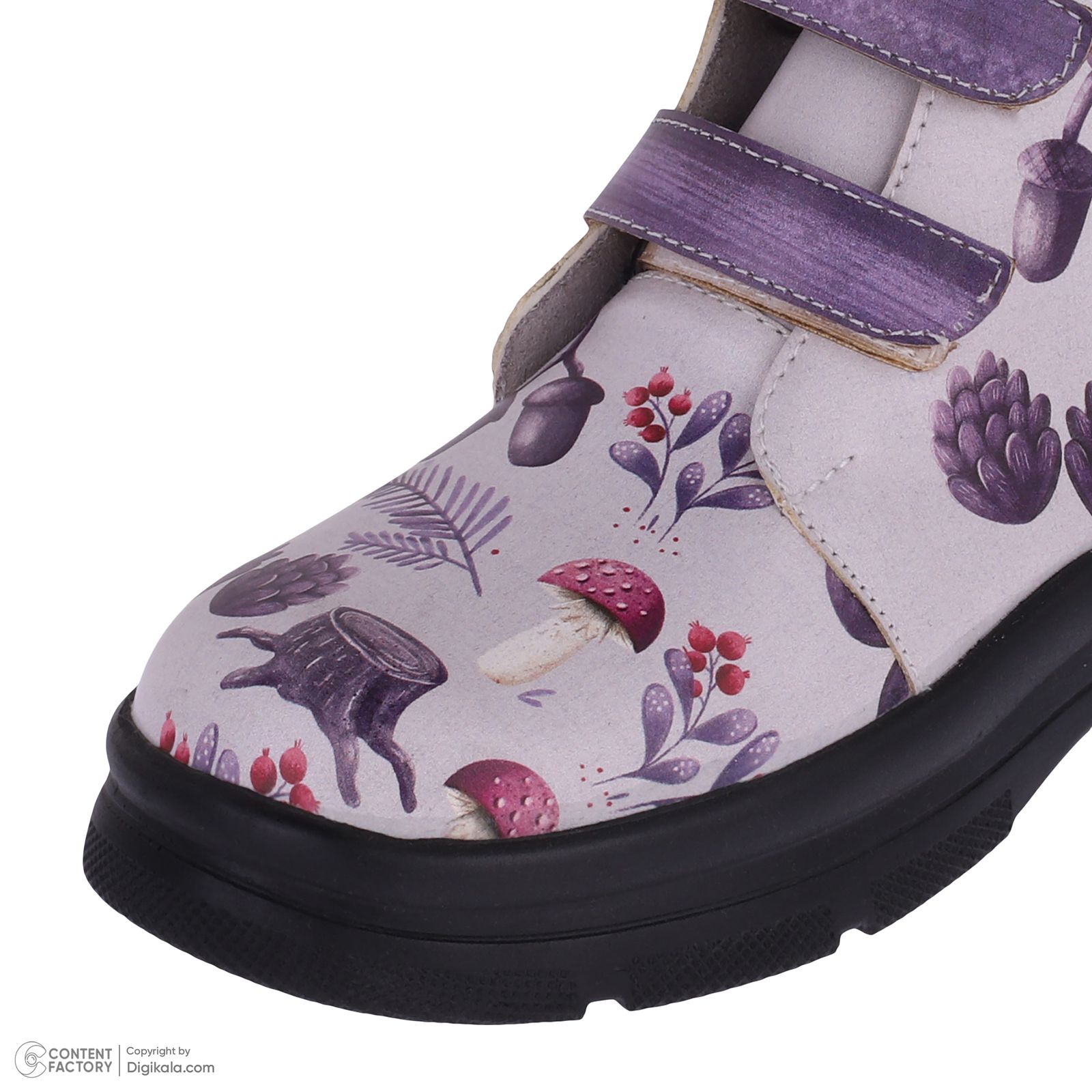 نیم بوت دخترانه دندی مدل dnd-vian03 طرح shibear -  - 4