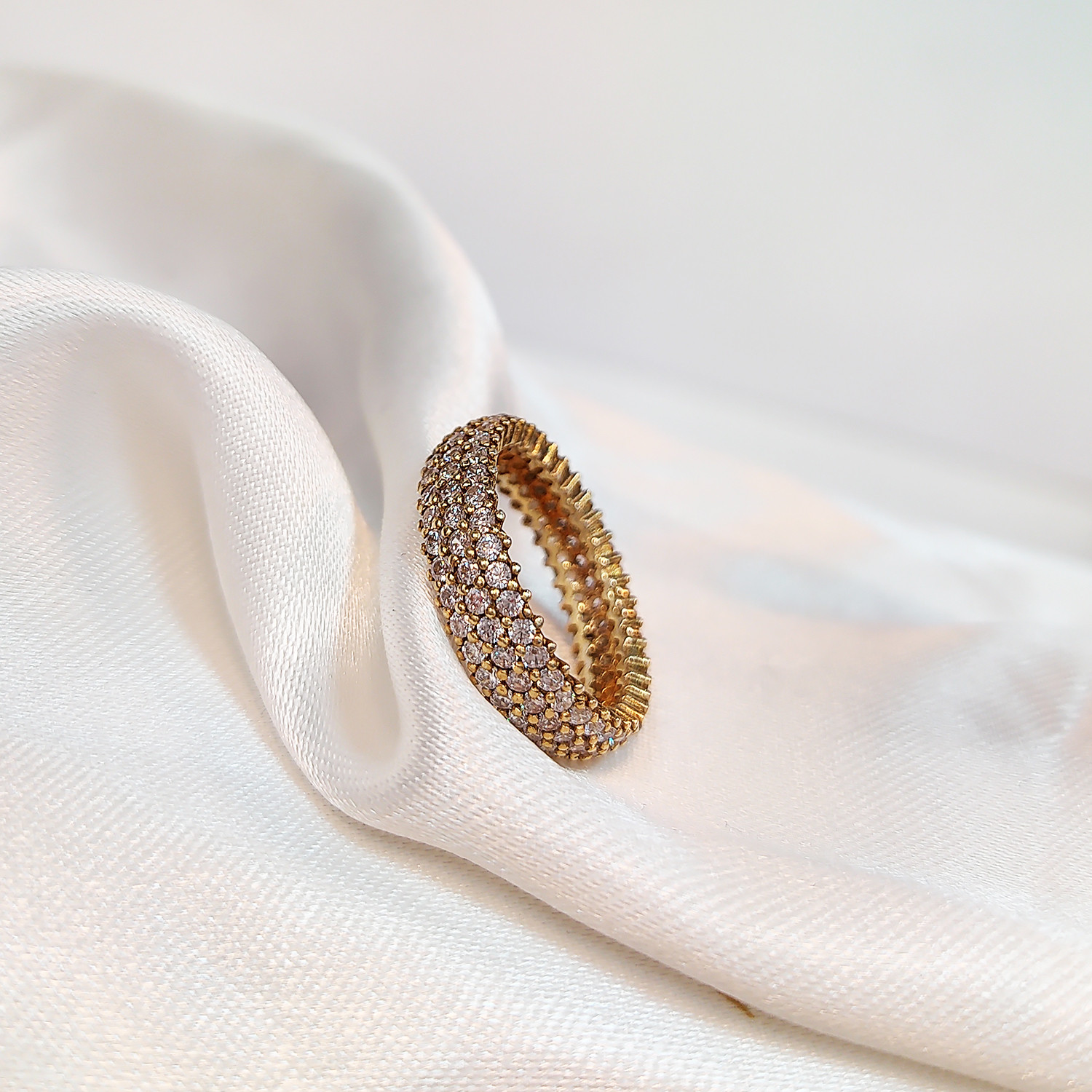 انگشتر نقره زنانه مدل پرنسس کد NG1586