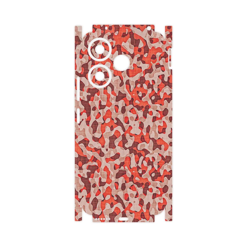 برچسب پوششی ماهوت مدل Red Infantry Army-FullSkin مناسب برای گوشی موبایل شیائومی Redmi 13