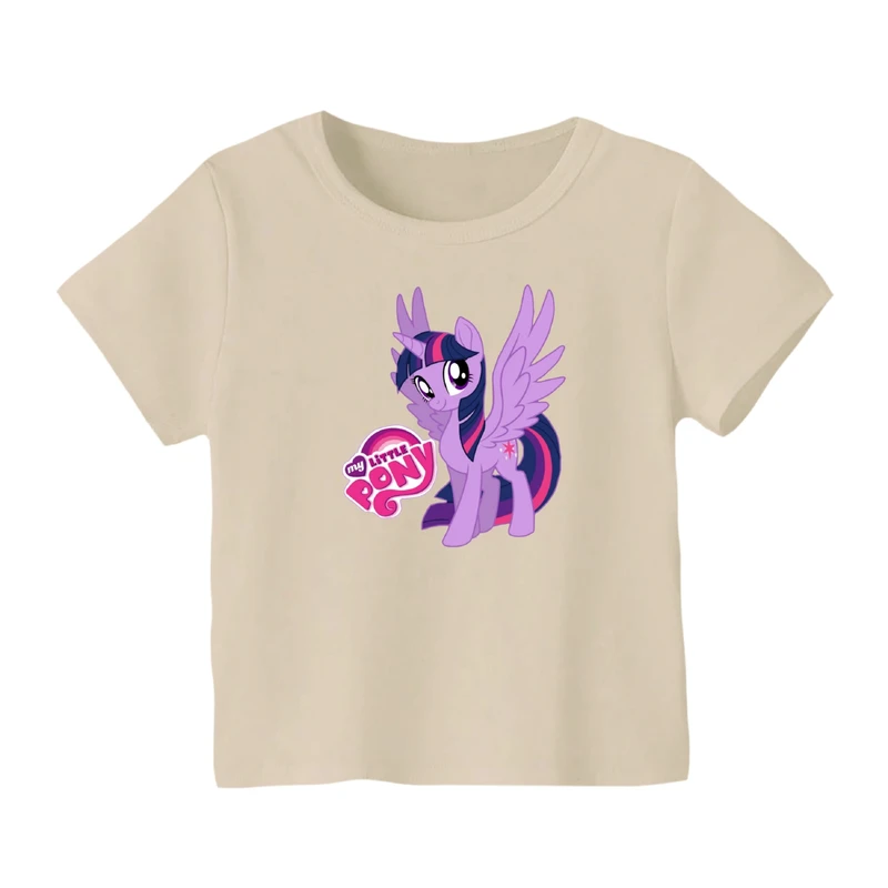 تی شرت آستین کوتاه بچگانه مدل اسب شاخدار